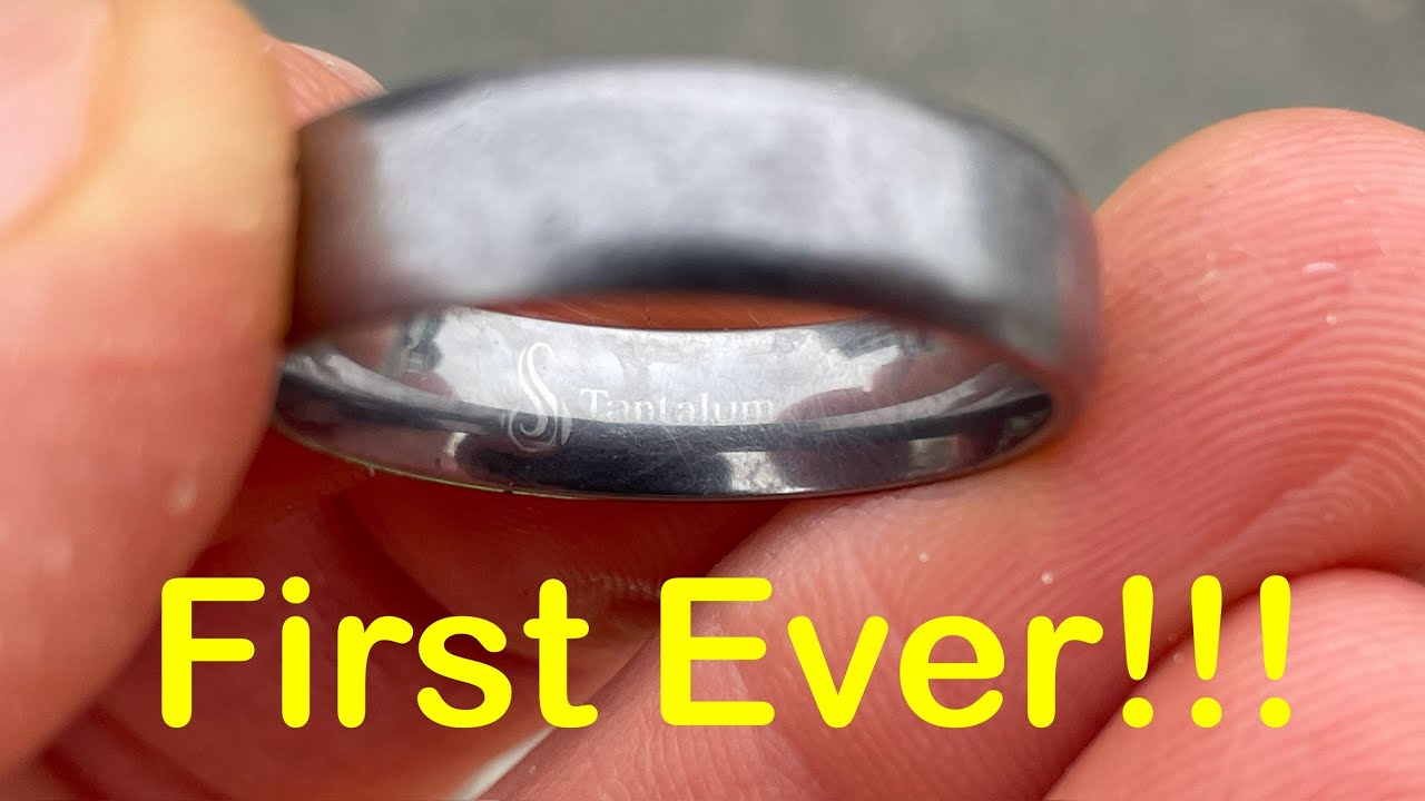 Metal Detecting on the Beach- 1st Ever Found- Cool Ring!