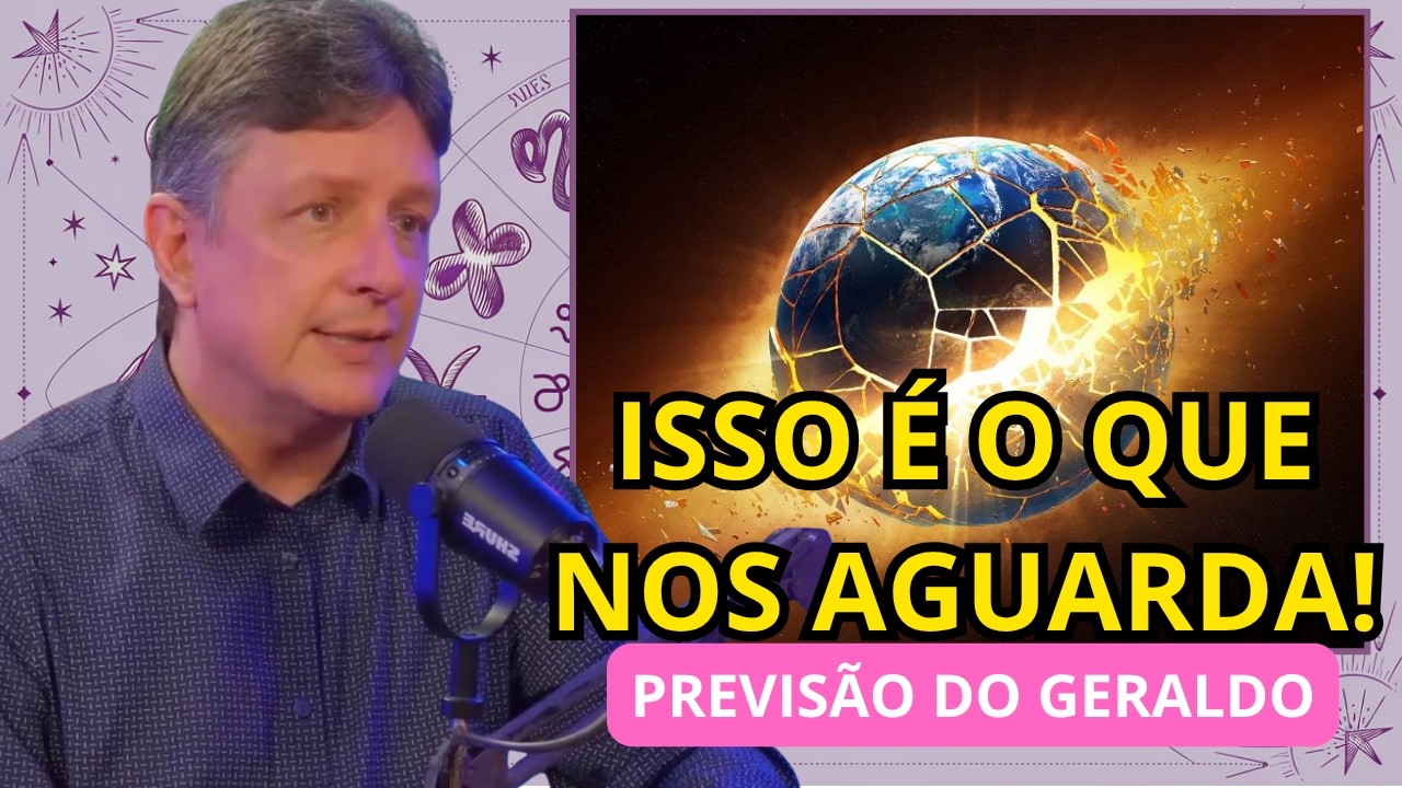 Geraldo Lemos faz REVELA&Ccedil;&Atilde;O ARREBATADORA: GUERR@ NUCLEAR e DESASTRES segundo Chico Xavier!