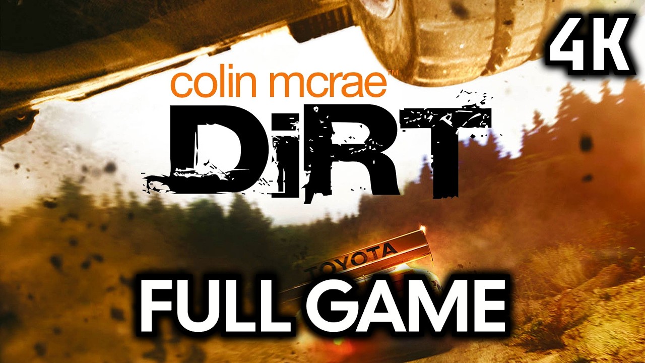 Colin McRae: Dirt┆Full Walkthrough┆No Commentary┆4K60FPS