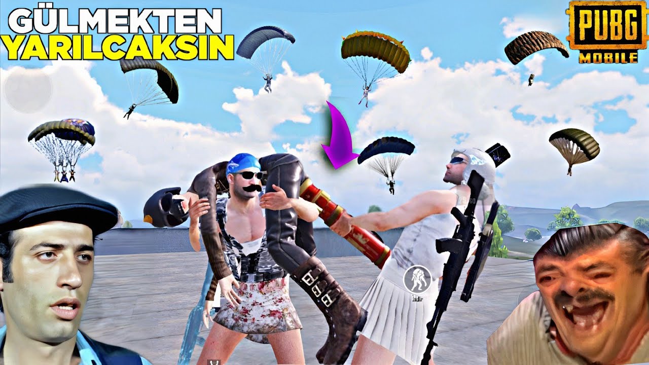 GÜLMEKTEN İÇİNİZİ ISITICAK MONTAJLAR 😳%999 HAYKIRICAKSIN 😂 PUBG MOBİLE KOMİK MONTAJ