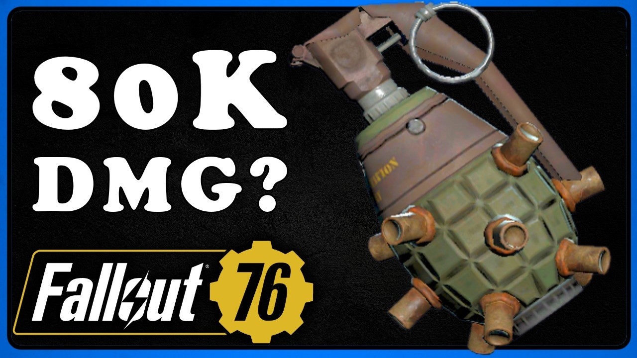 Fallout 76: (Patched - no longer works) Grenades Are Insane Now, Enjoy While It Last ;)