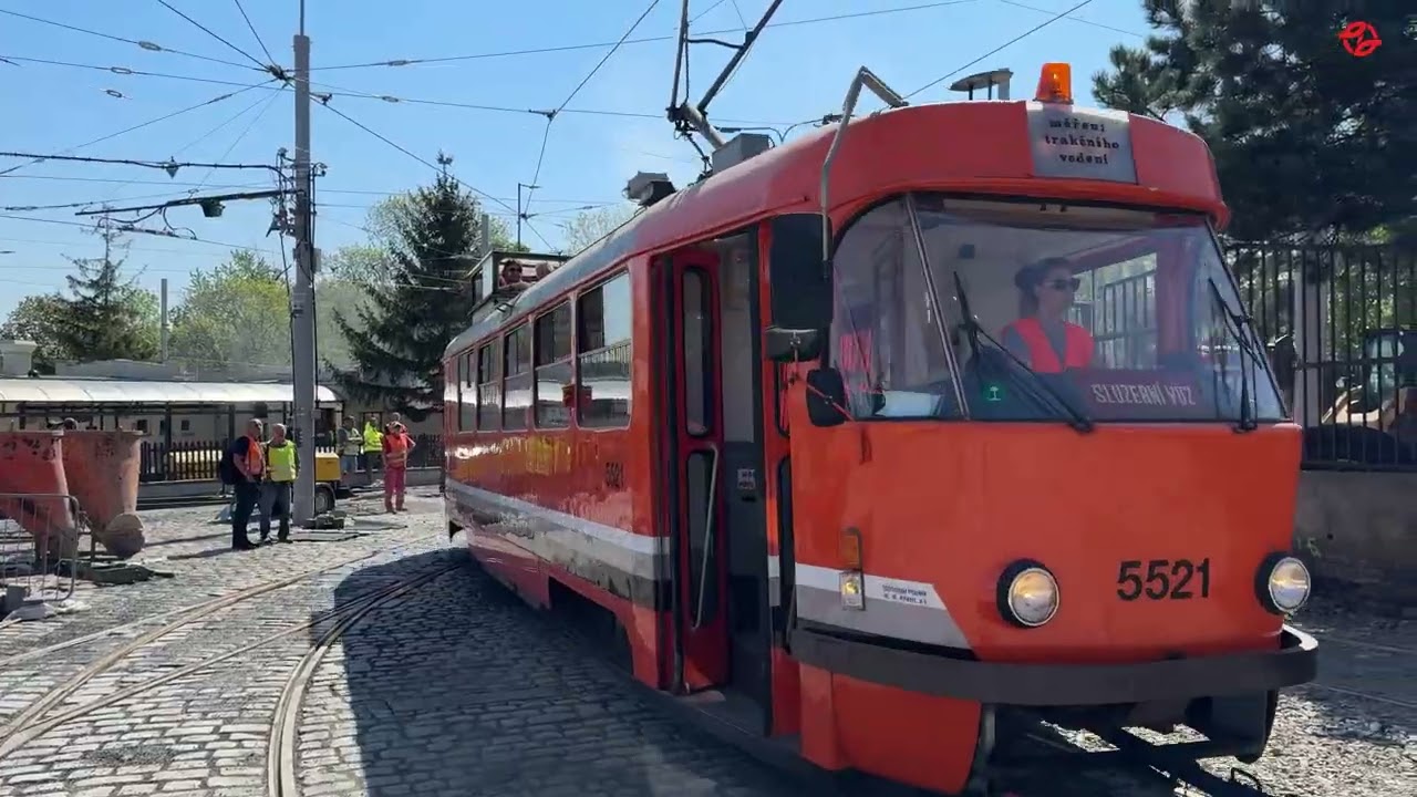Měřící vůz ve Střešovicích