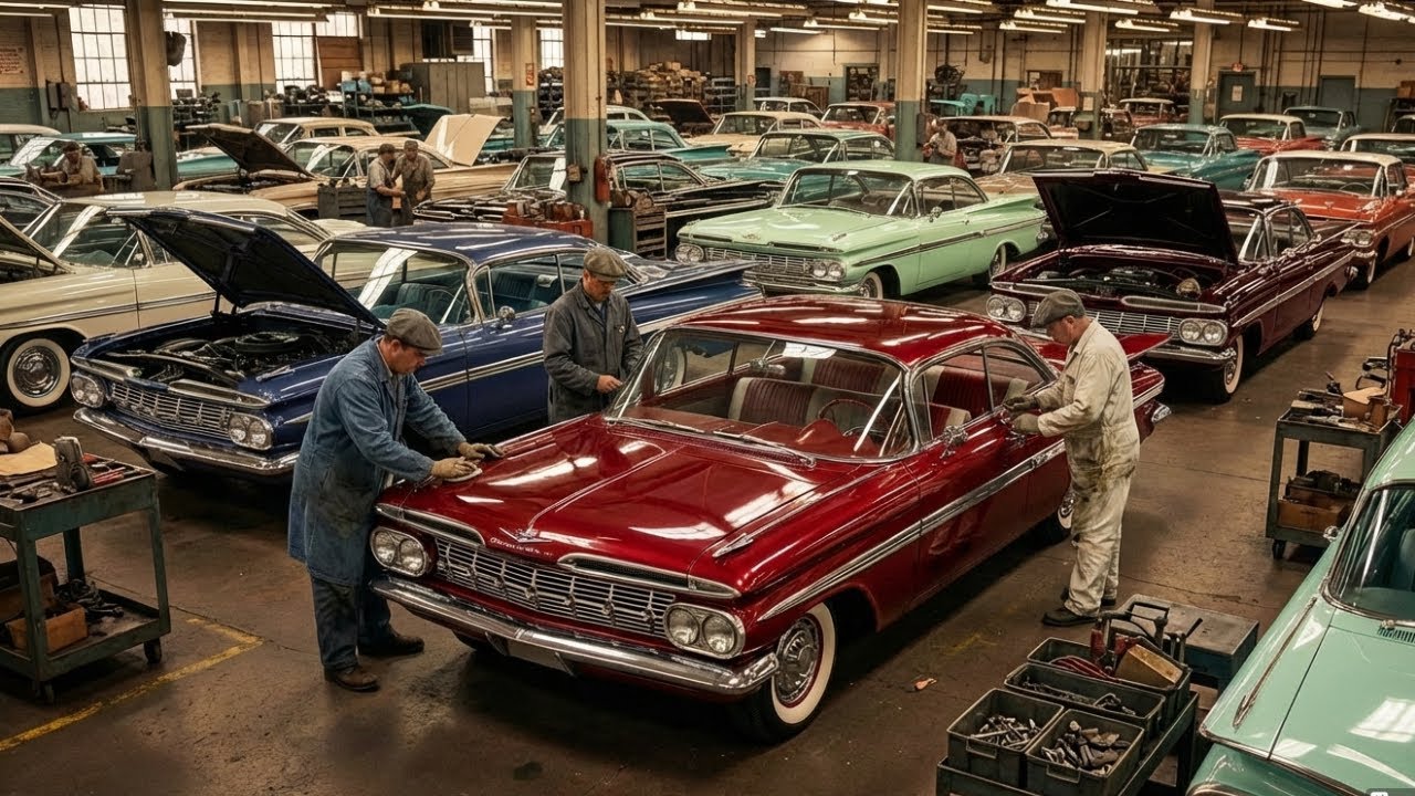 Inside the 1959 Chevrolet Impala Factory — Creating the Most Iconic Lowrider Ever Full Production St