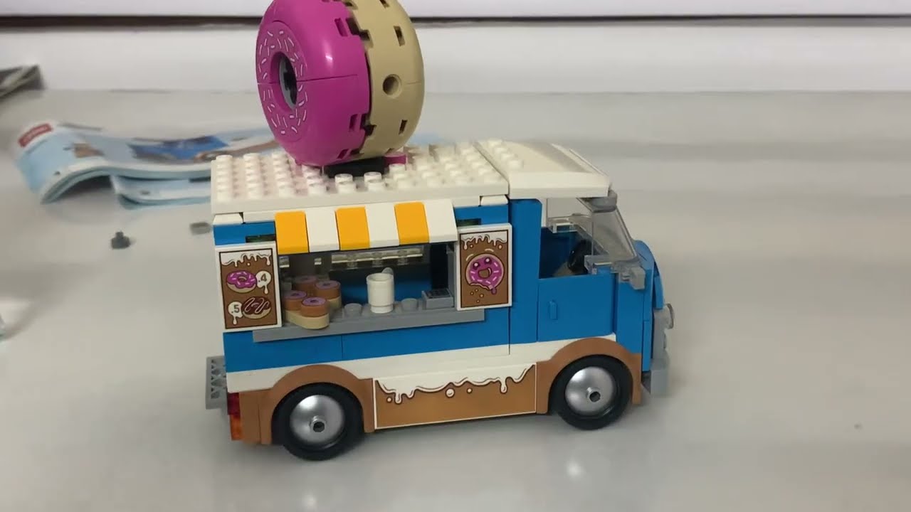 LEGO CITY 60452 DONUT TRUCK SET REVIEW