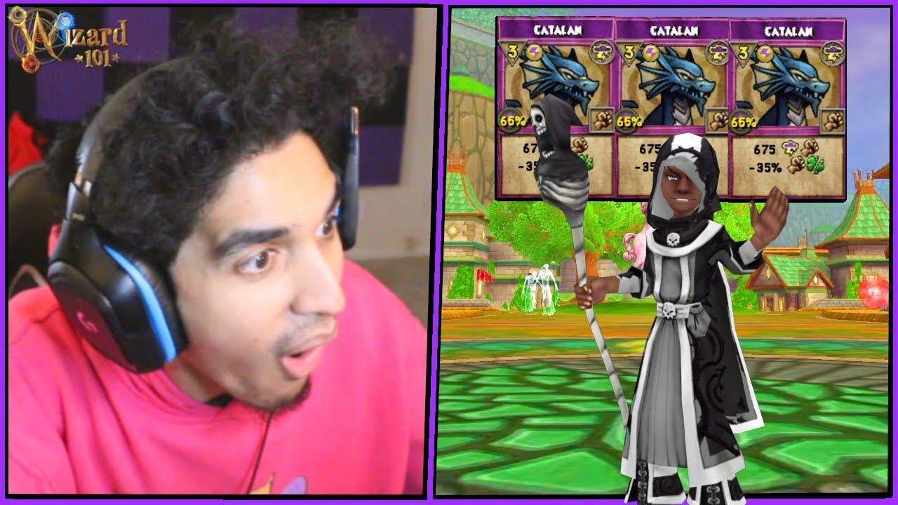 Wizard101 Max (160) Storm PvP: *NEW* Catalan Spamming DEATH Wizard!