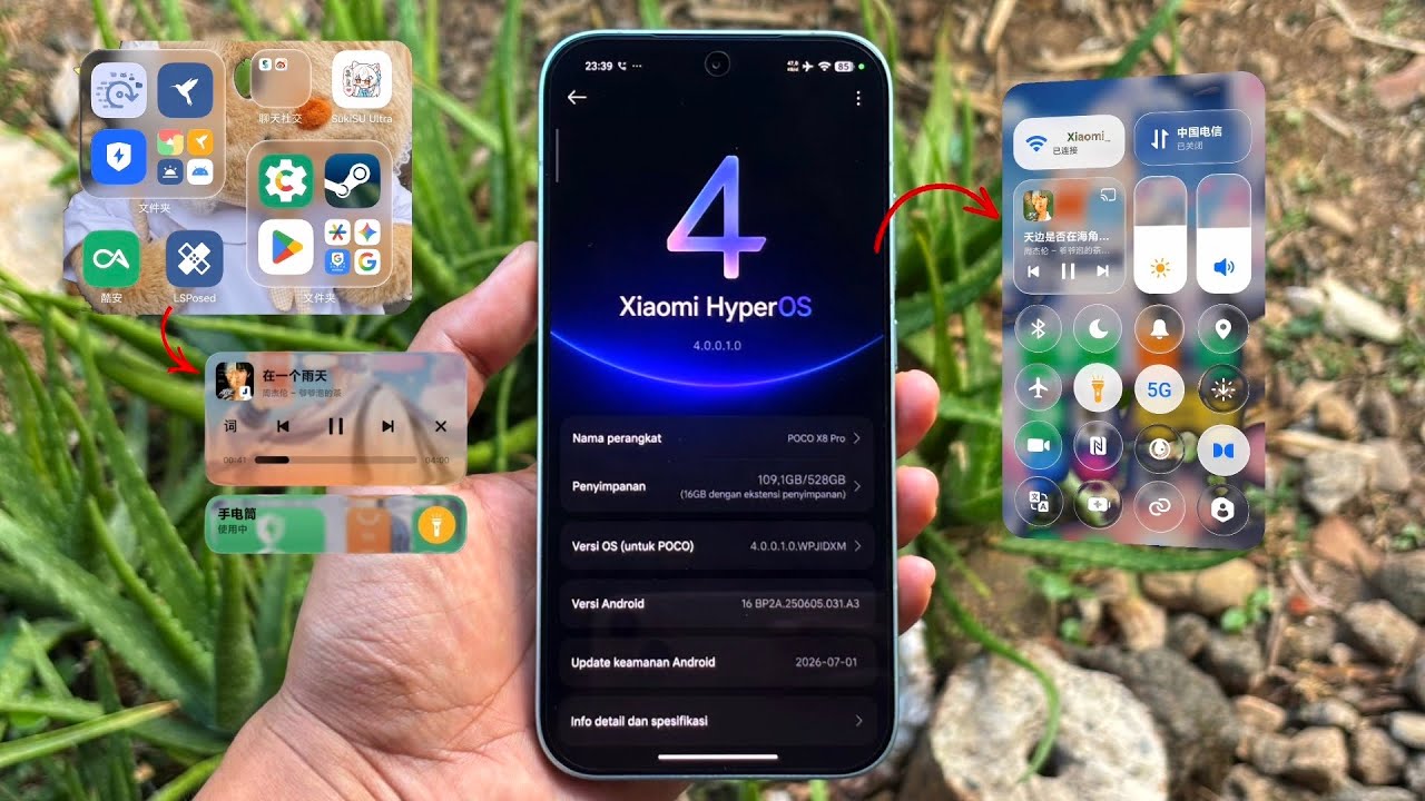 Hyperos 4 resmi rilis dengan banyak perubahan🔥Fitur baru, animasi baru✨
