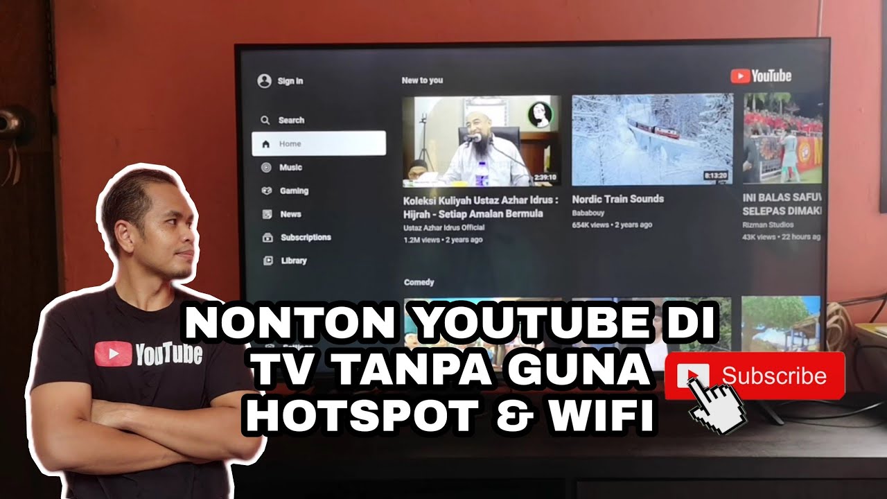 Cara tonton Youtube di TV