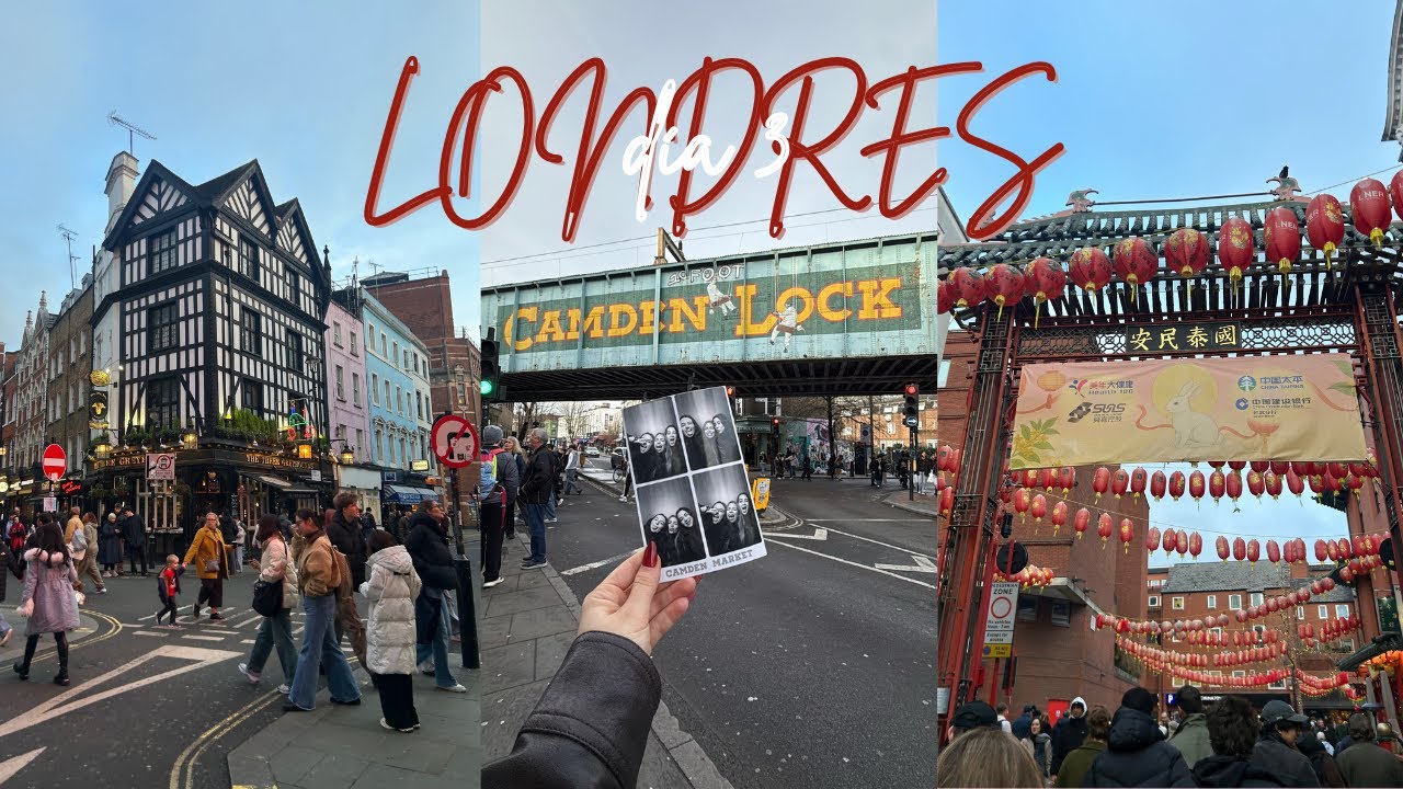 Día 3 en Londres. Soho, Camden y espíritu navideño. Vlog // Daniela Real