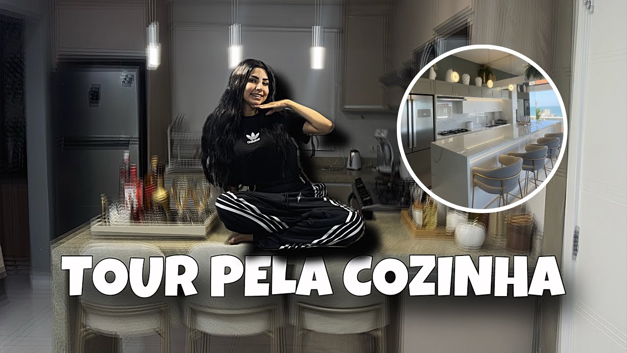 TOUR PELA COZINHA DO AP NOVO