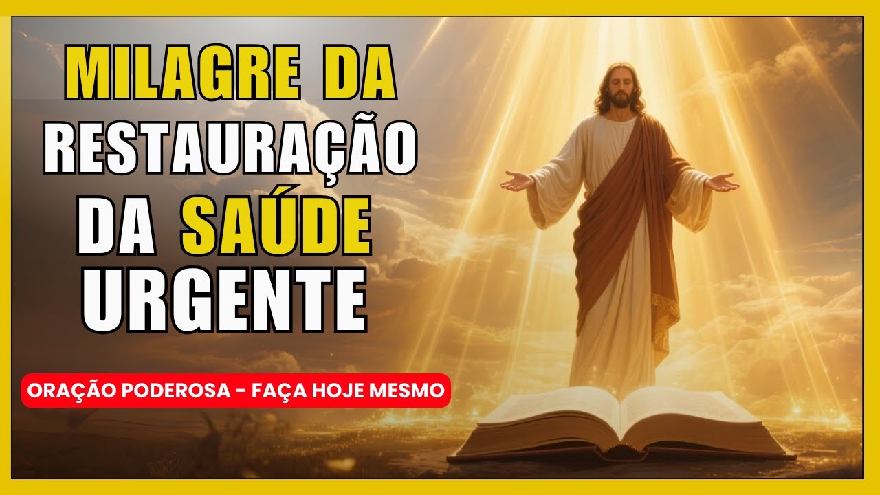 Clamor URGENTE de Oração por SAÚDE e MILAGRE de DEUS