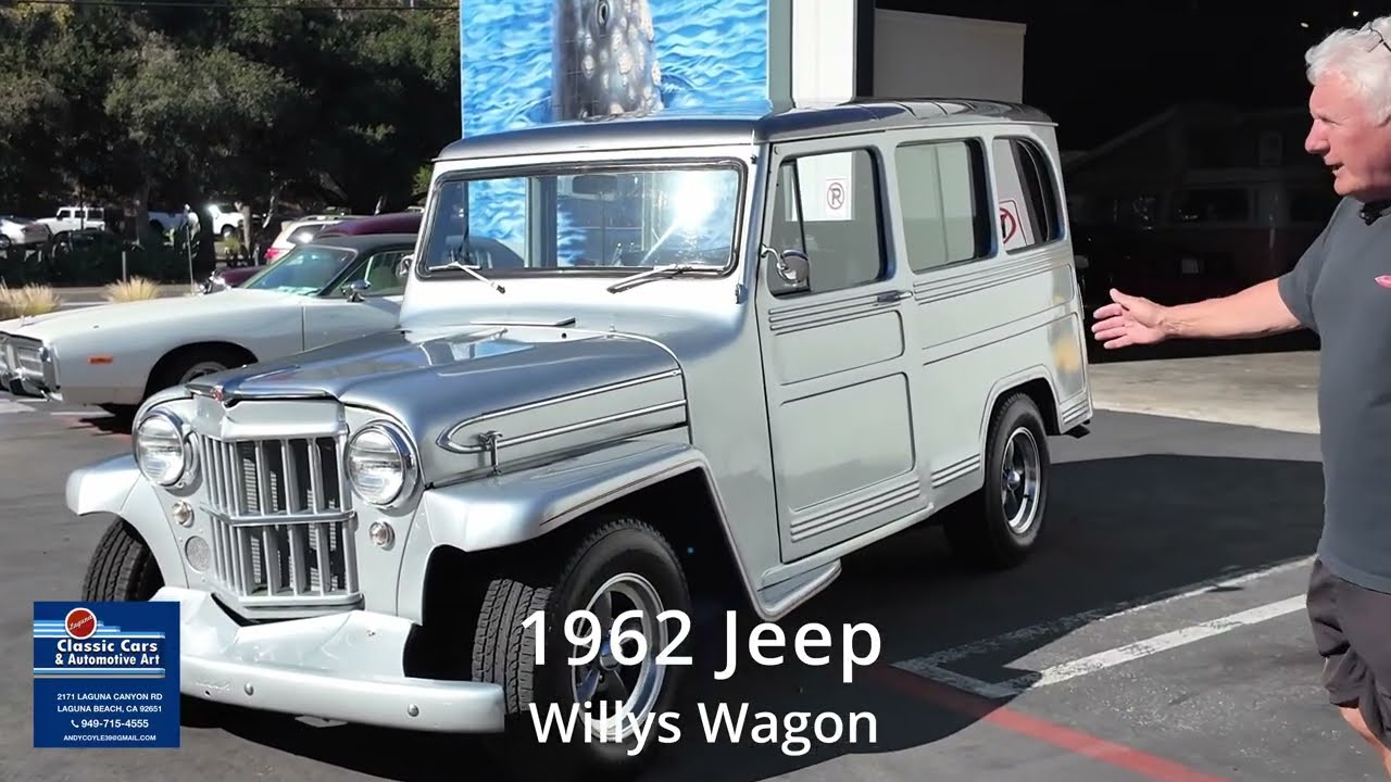 Тест-драйв рестомодированного Jeep Willys Wagon 1962 года в Laguna Classic Cars