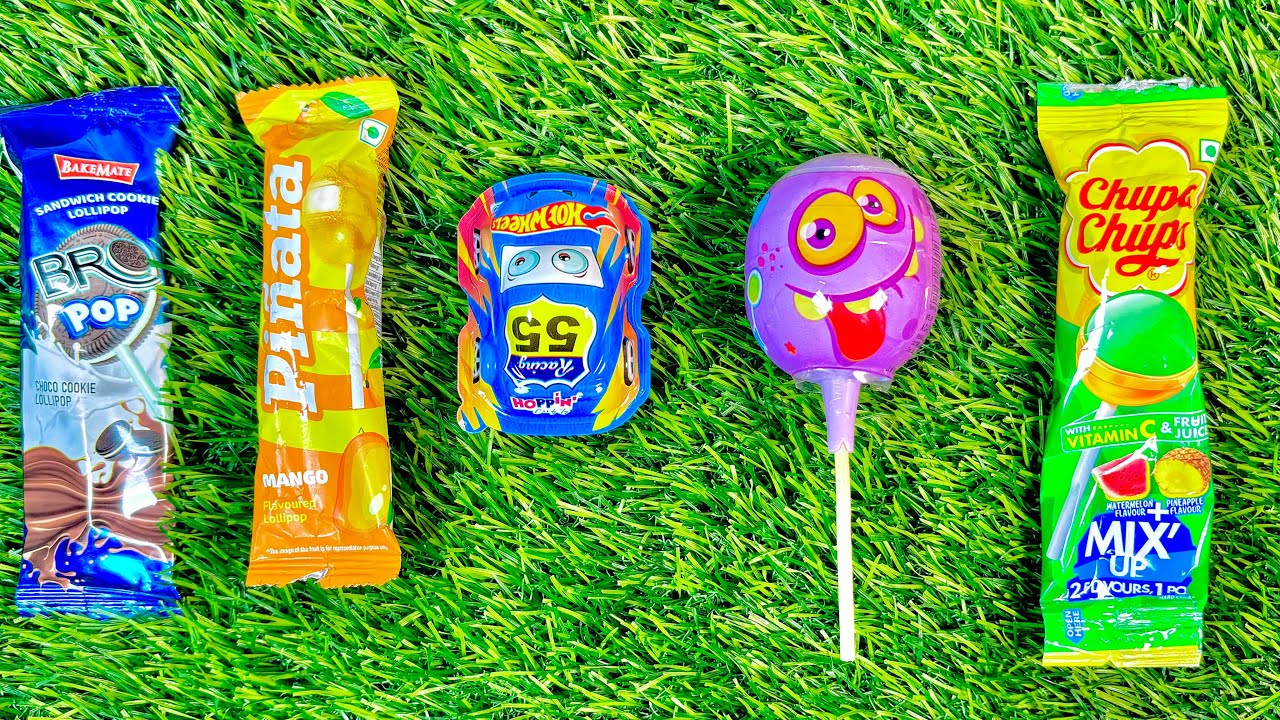 ASMR Most Popular Candies 🍭🍫 | Colorful Rainbow Lollipops & Chocolate Unwrapping | Satisfying Sounds