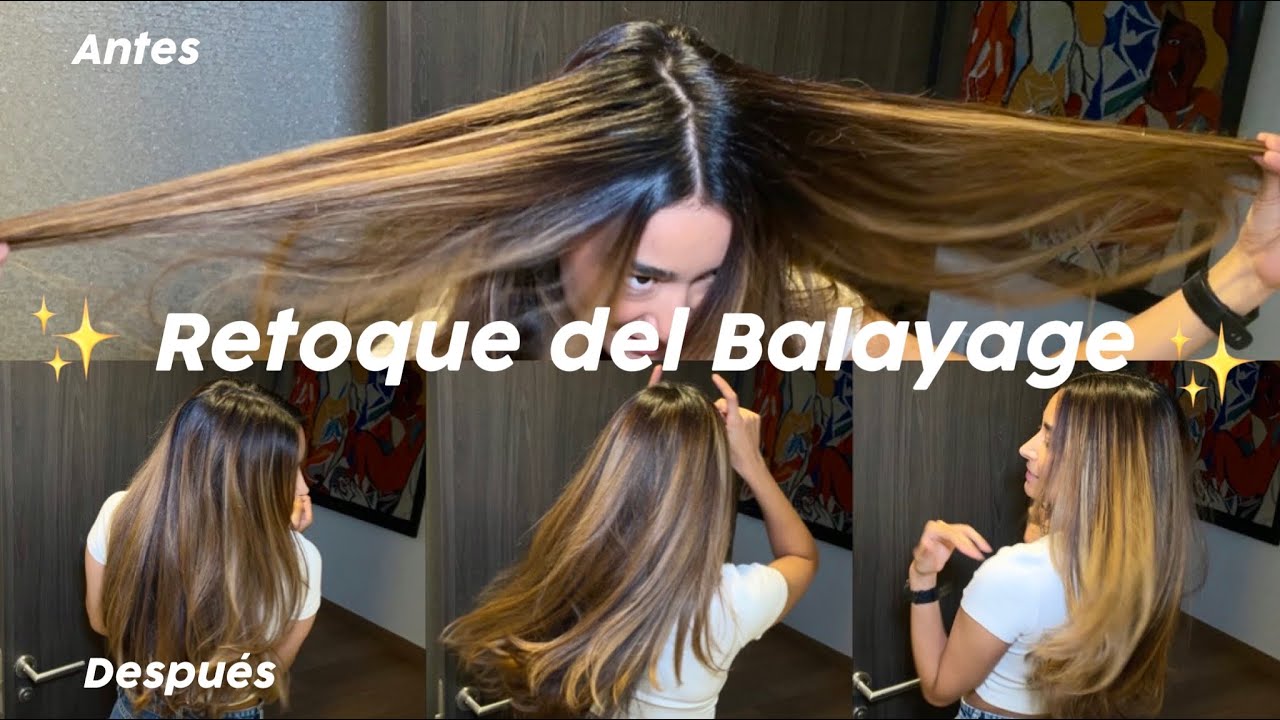 Paso a Paso - Retoque de Balayage | ¡Hazlo tu misma en casa!
