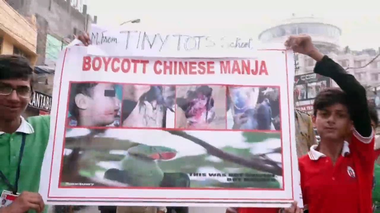 Students protest against Chinese Kite thread