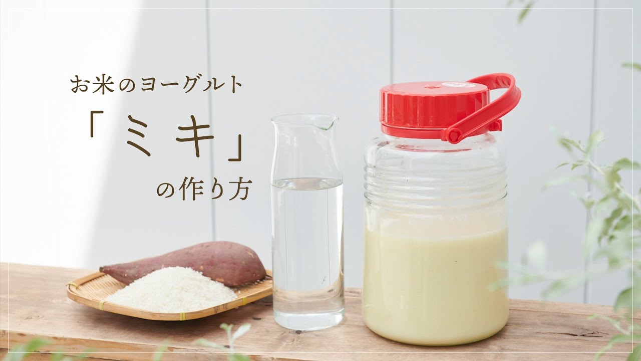 お米のヨーグルト　ミキの作り方