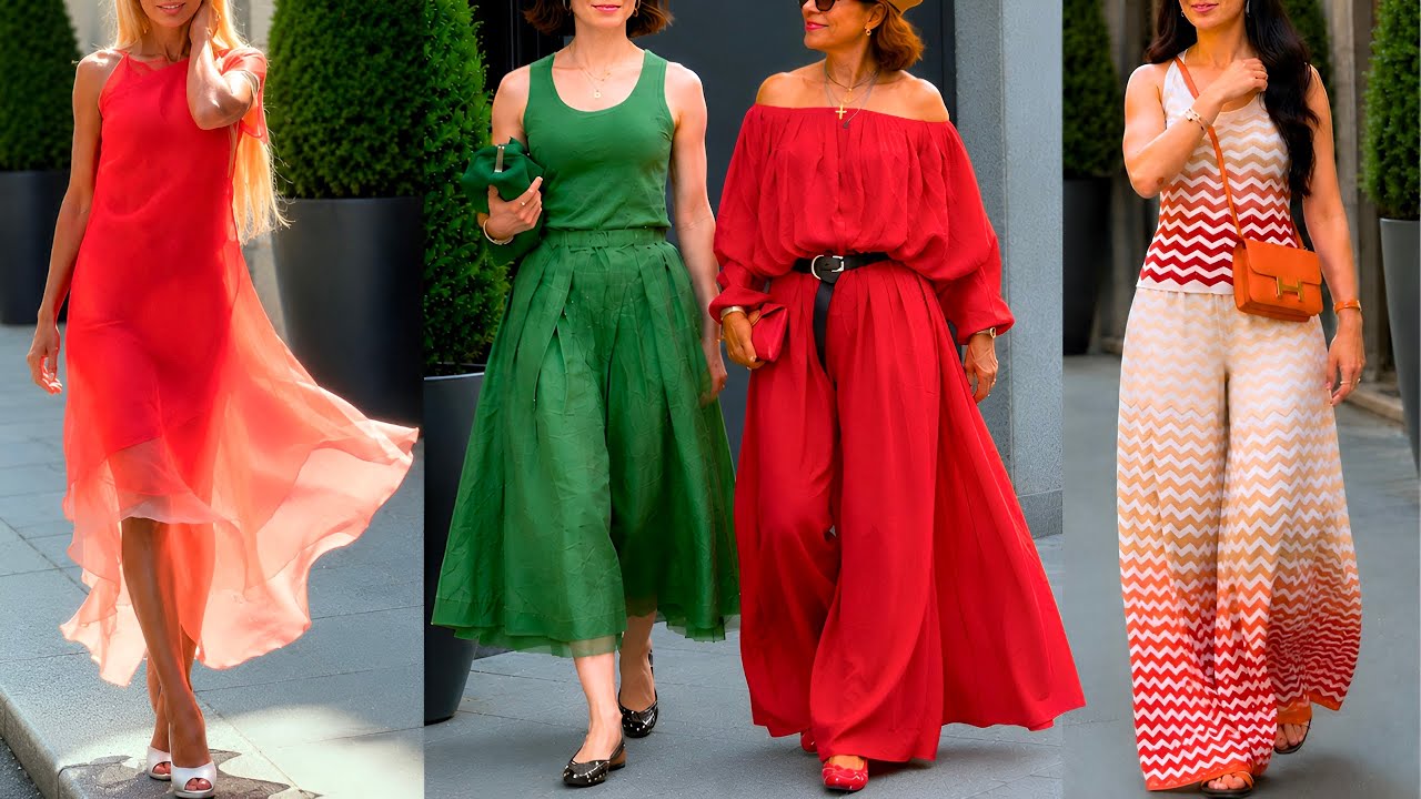 The Most Beautiful Street Style in Milan This HOT Summer. Timeless Elegance and Exclusive Shopping