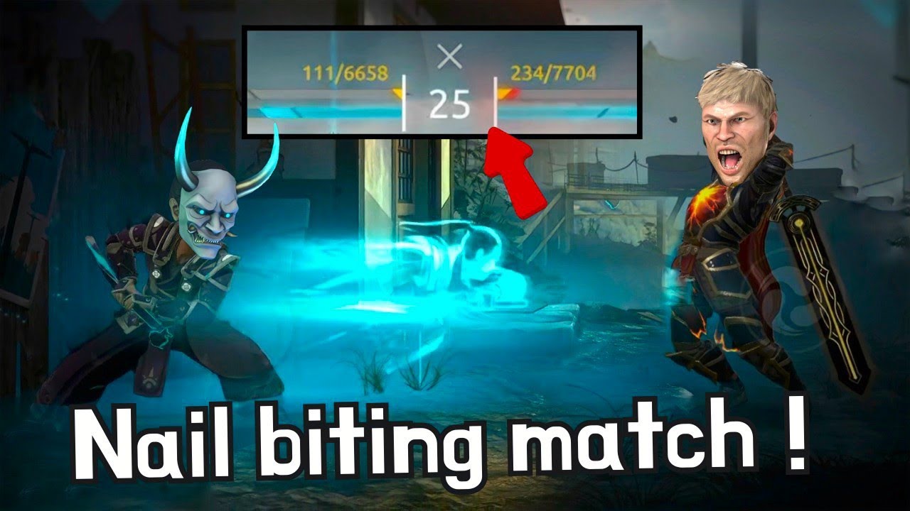 Who will hit first ?😨 1 hit changed the whole game against this camper || Shadow Fight 4 Arena