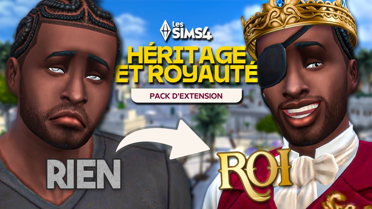 Accéder au TRÔNE en partant de RIEN 👑 | Les Sims 4 Héritage & Royauté