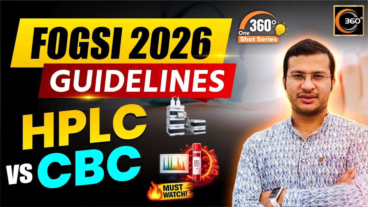 New OBG Update 2026: FOGSI Guidelines For Thalassemia 🚨 Siddharth Sandu Sir
