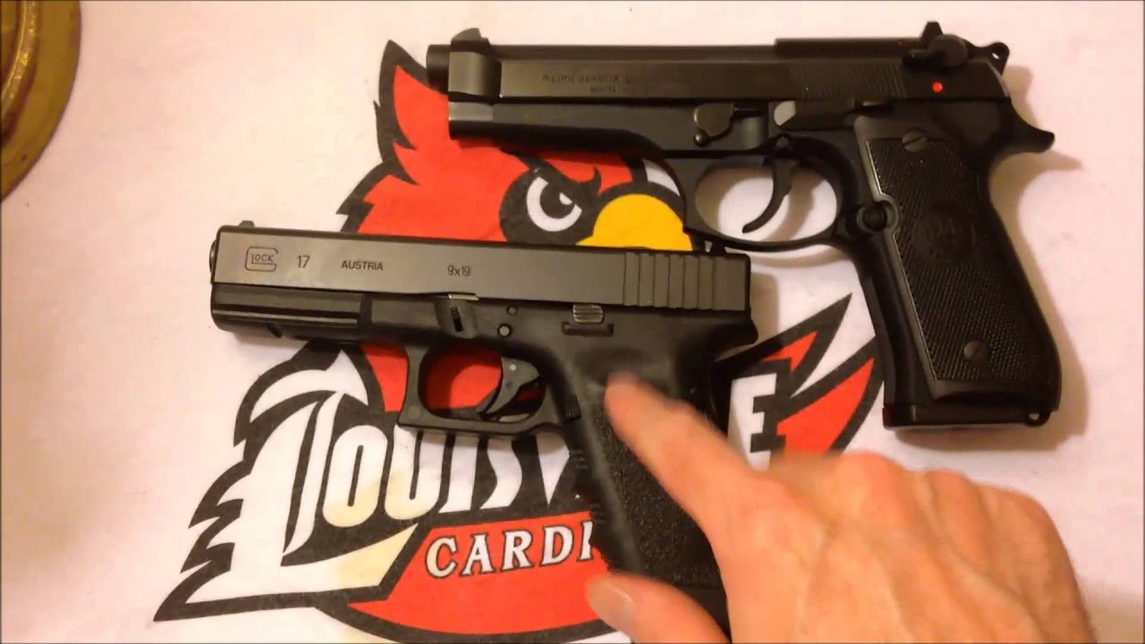 Glock17 vs Beretta92fs