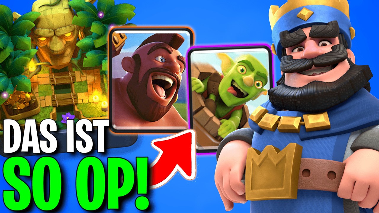 😎🔥WIR ZERST&Ouml;REN DIE GEGNER KOMPLETT! | Clash Royale F2P Projekt