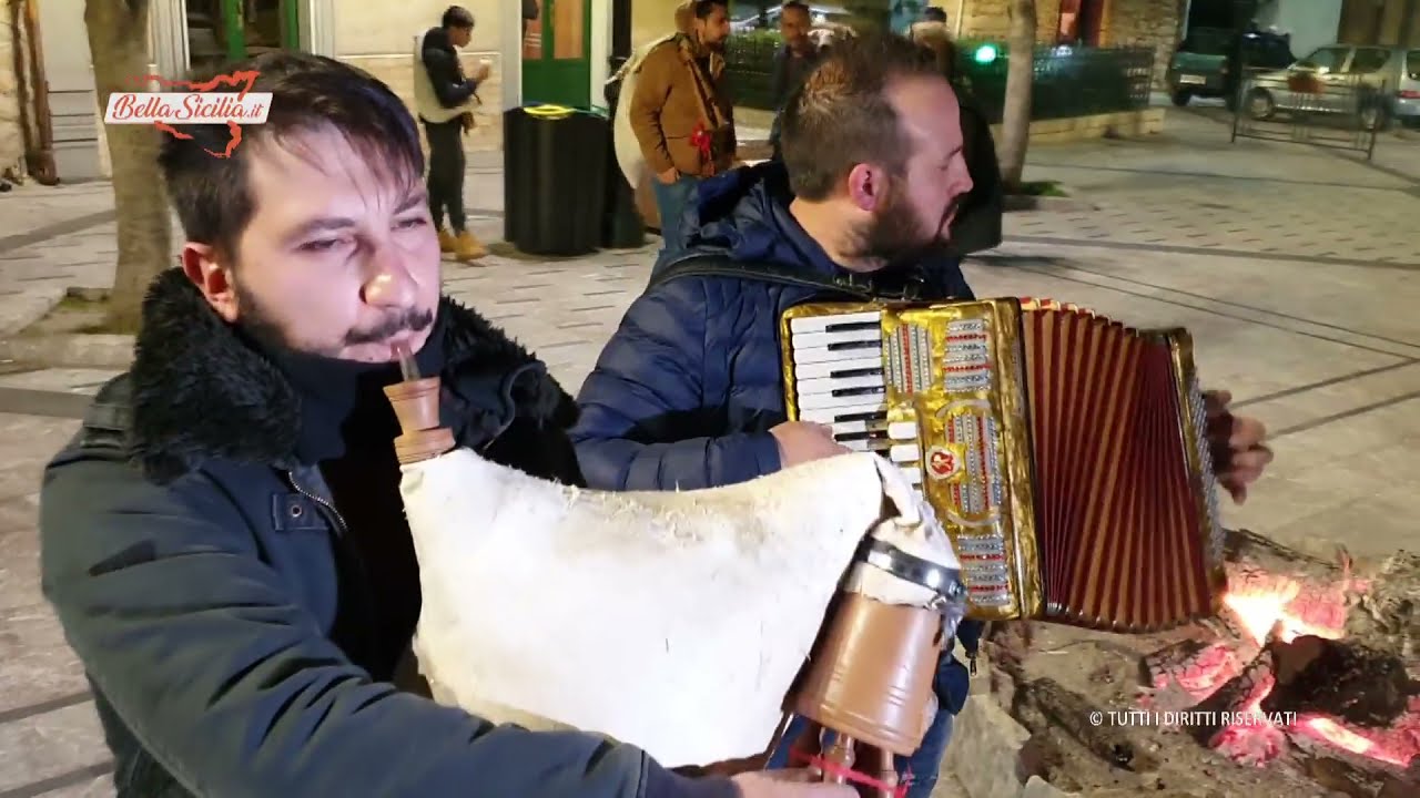 ZAMPOGNARI DEI NEBRODI - ANTONIO BONTEMPO & GIACOMO PARAFIORITI (BELLA SICILIA)