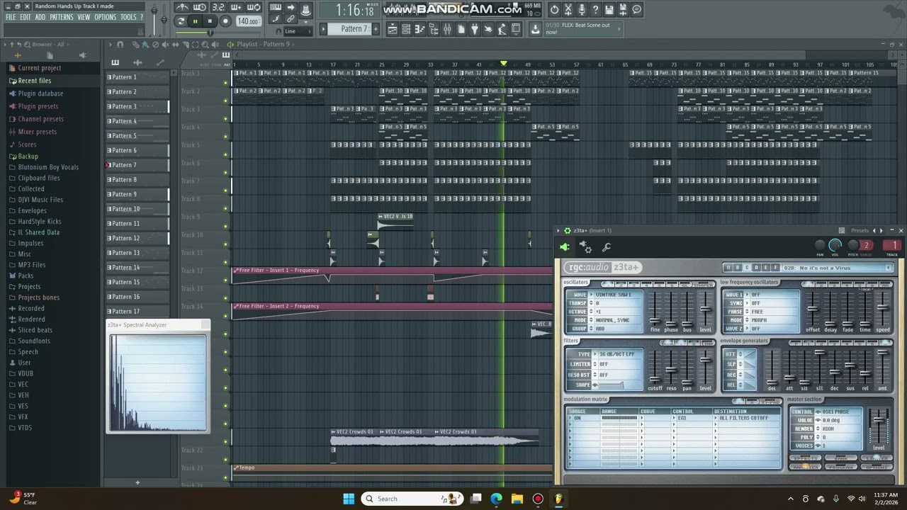 Random Hands Up Track I made