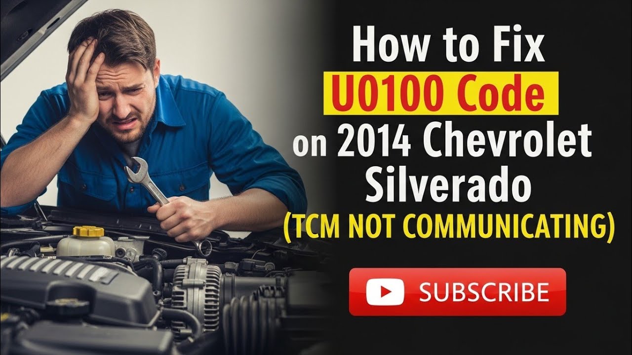 Как исправить ошибку U0100 на Chevrolet Silverado 2014 года (блок управления трансмиссией не взаи...