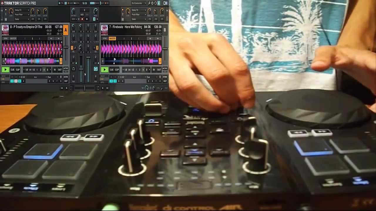 Mezclando en Hercules Dj Control Air con Traktor 2 - Jesus Corrales (Sesión)