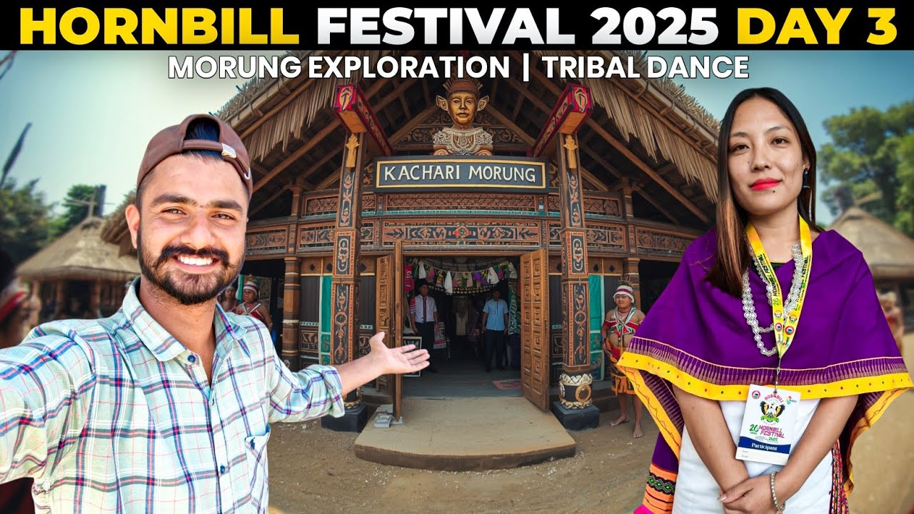 Hornbill Day 3 – Inside the Kachari Morung Festival!