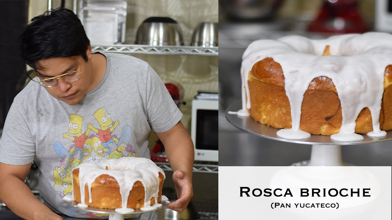 ROSCA BRIOCHE, PAN YUCATECO,SON 30 GR DE LEVADURA NO LA MODIFIQUEN,  PASO A PASO, FÁCIL DE PREPARAR