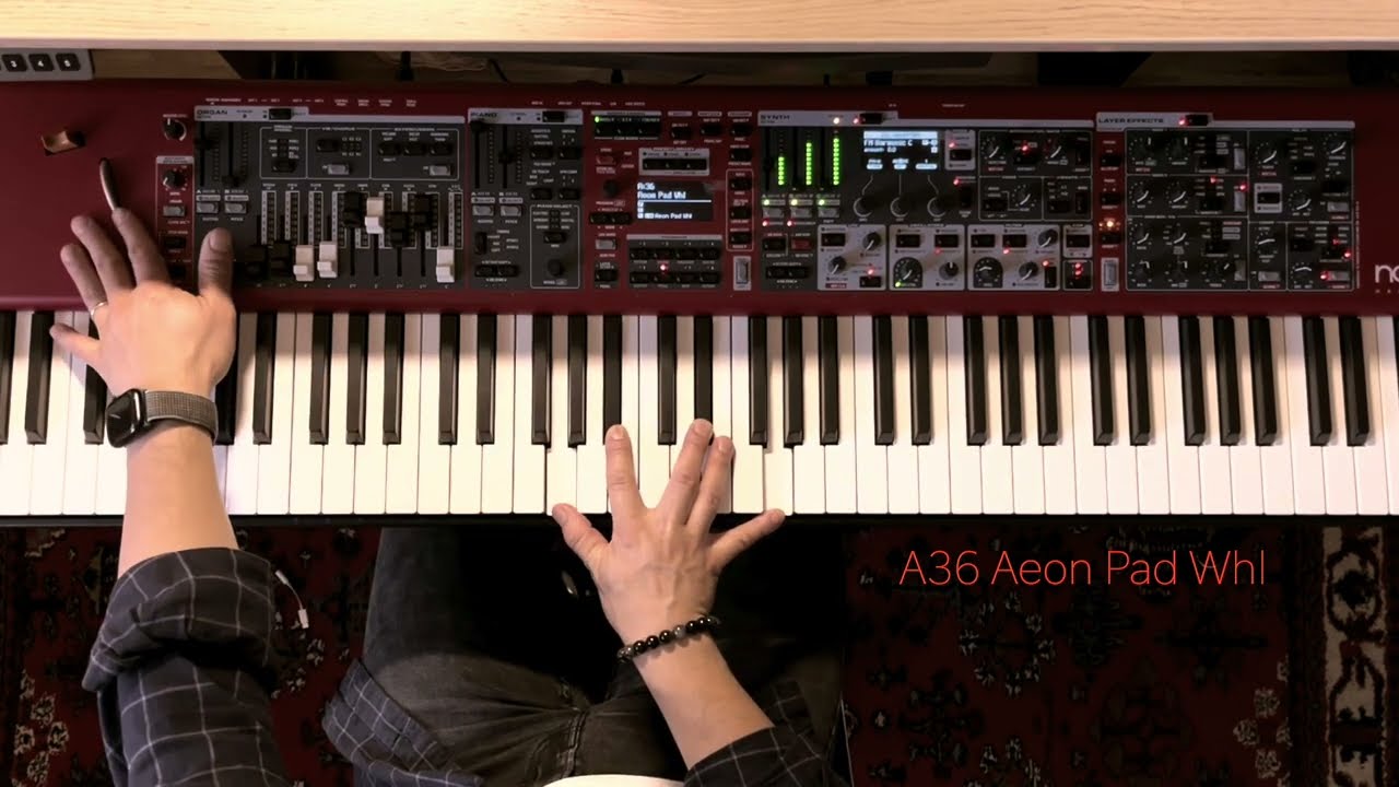 Nord Stage 4 88 - Playin' some 