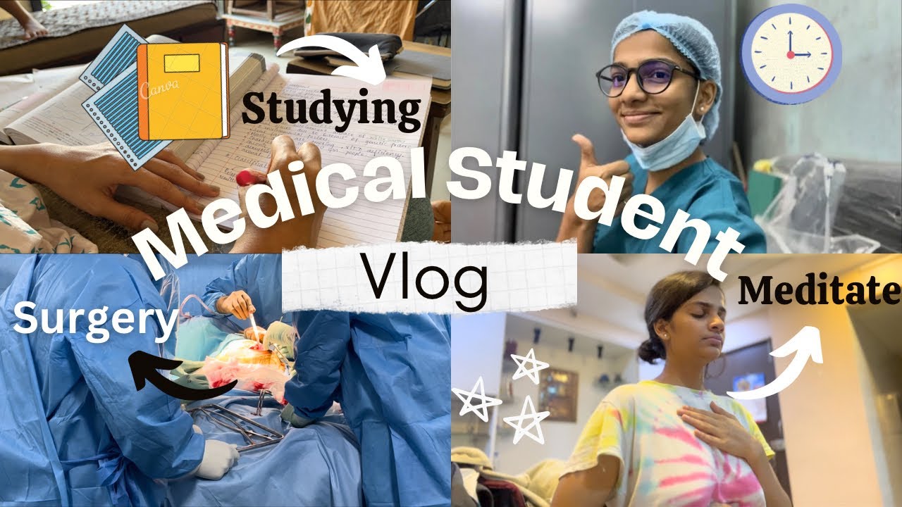 Productive Medical Student Vlog📚🩻|Postings|Exercise|Study