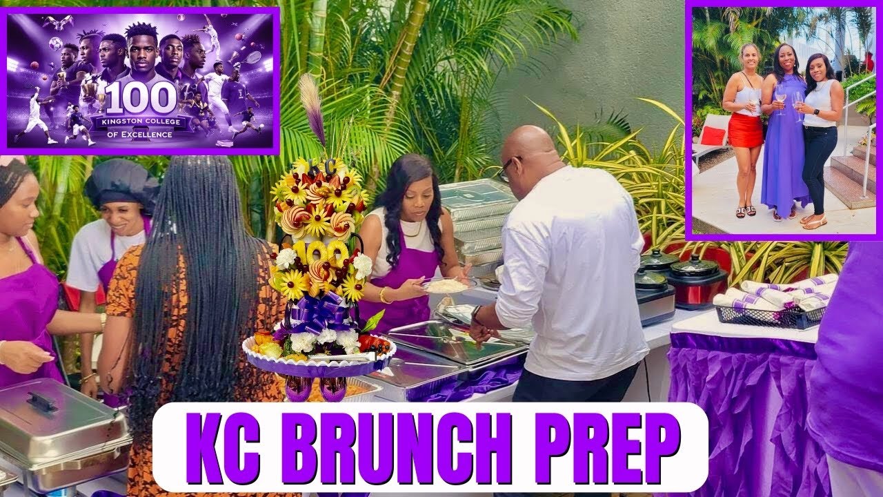 We Hosted A Kingston College’s 100-Year Post-Champs Brunch! | Come Prep With Me 🎉💜