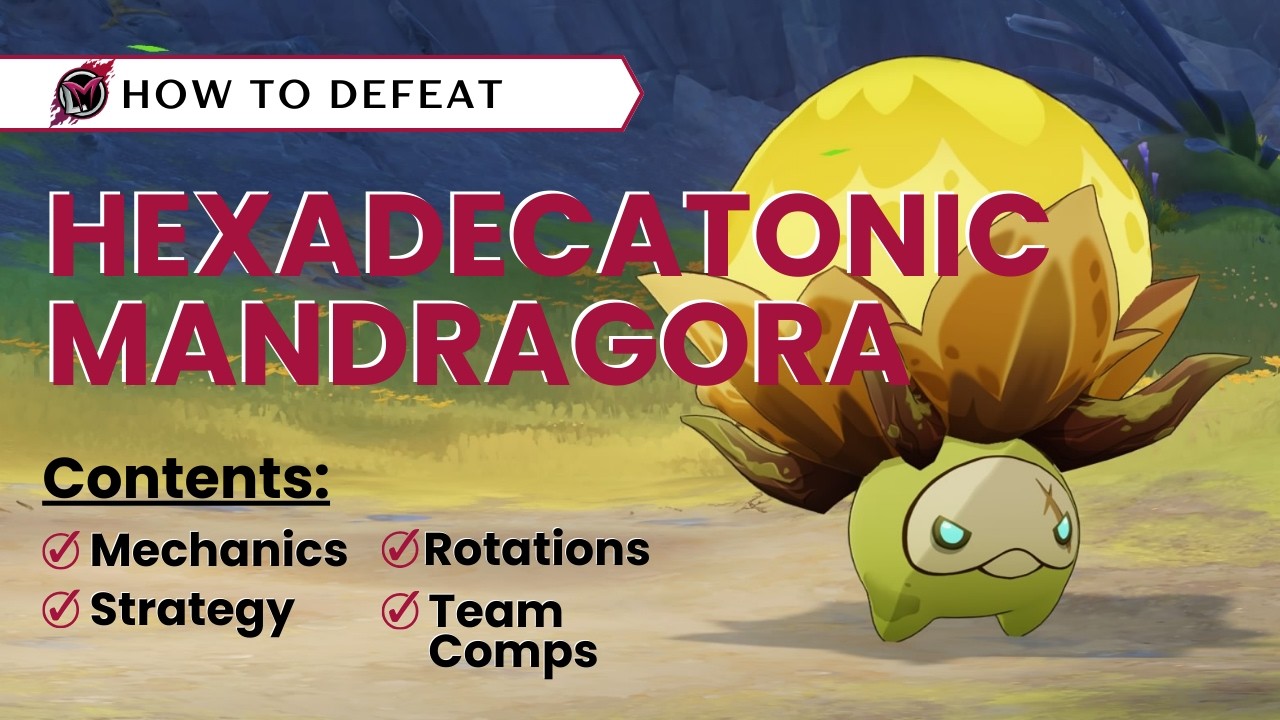 Complete Guide #Hexadecatonic #Mandragora | Genshin Impact