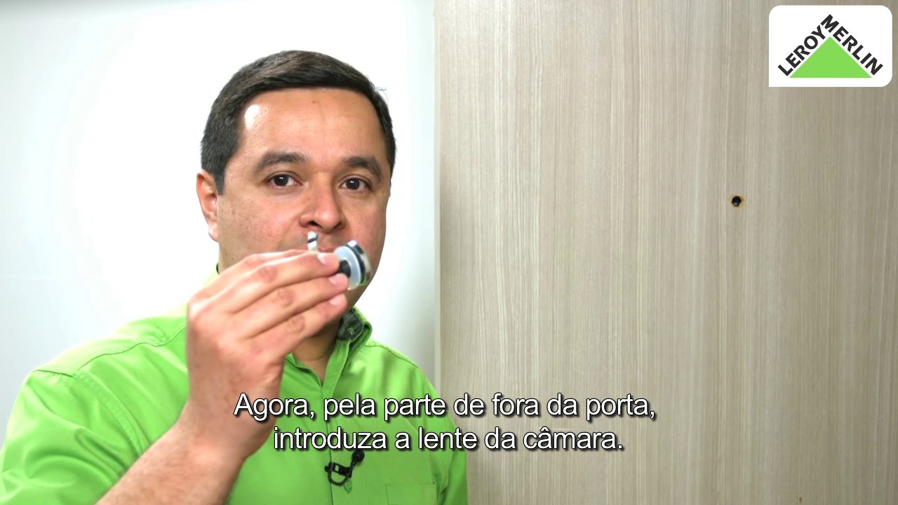 Como Instalar um olho mágico digital | LEROY MERLIN
