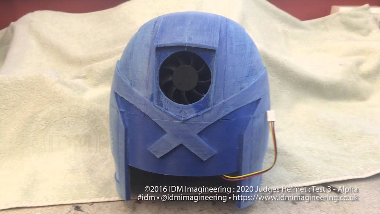 IDM Imagineering 2050 Judges Tactical HELMET [BUILD]