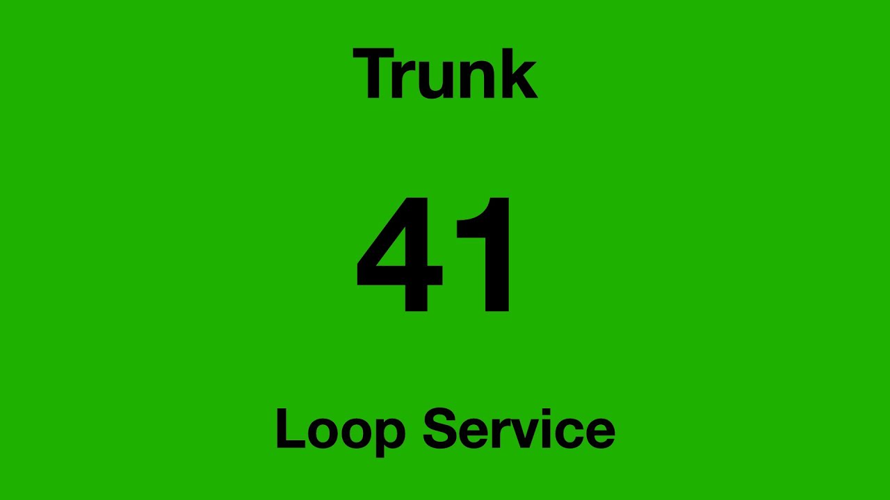 [Tower Transit] Trunk Bus Service 41 Hyperlapse