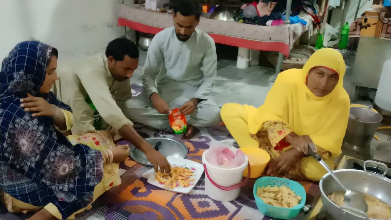 2nd Eid Day Party ft. Ali Veer Desi Village Vlogs Punjabi Veer Nasruallah Veer Abbas Veer Saas Baho