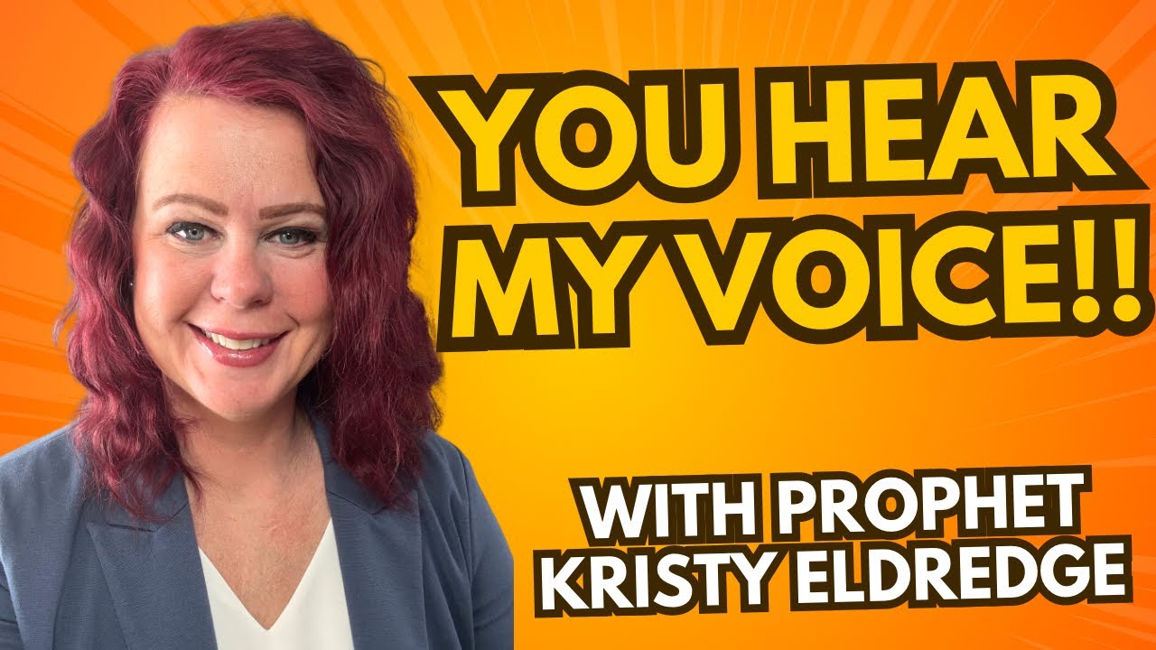 You hear MY voice!! #prophetic 