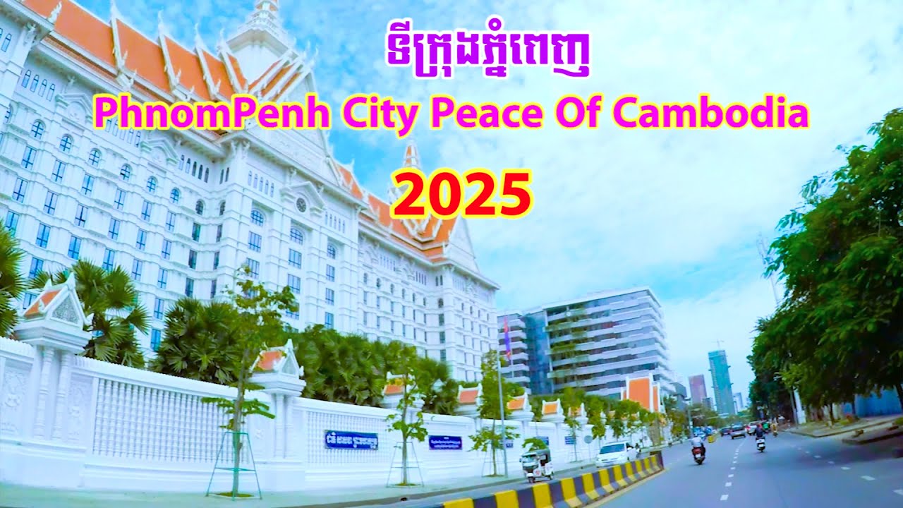 Street View in PhnomPenh city Cambodia October 2025