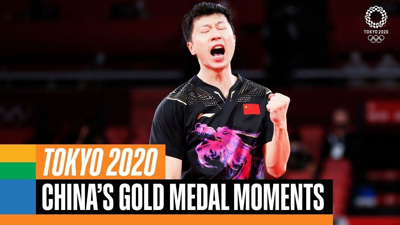 🇨🇳 🥇 China's gold medal moments at #Tokyo2020 | Anthems