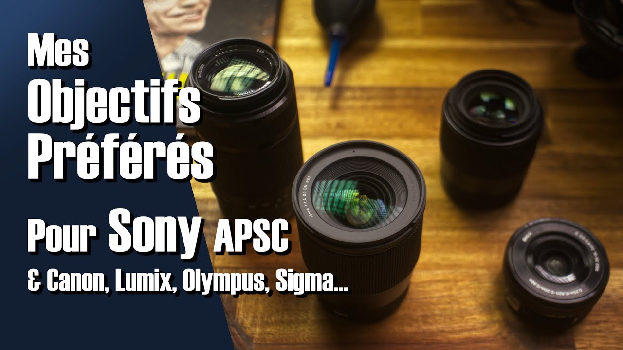 Sony A6000 ▶ 4 Objectifs : 16-50 et 55-210 + Sigma 16 et 30 mm f1.4
