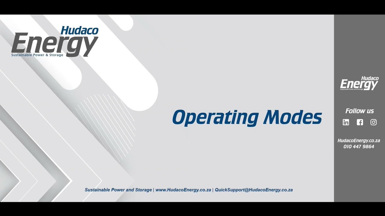 Technical Training - Hybrid Inverters and Storage Solutions