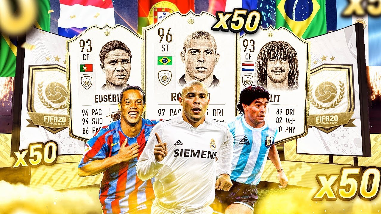 What do you get from 50 Guaranteed Prime Icon Packs?