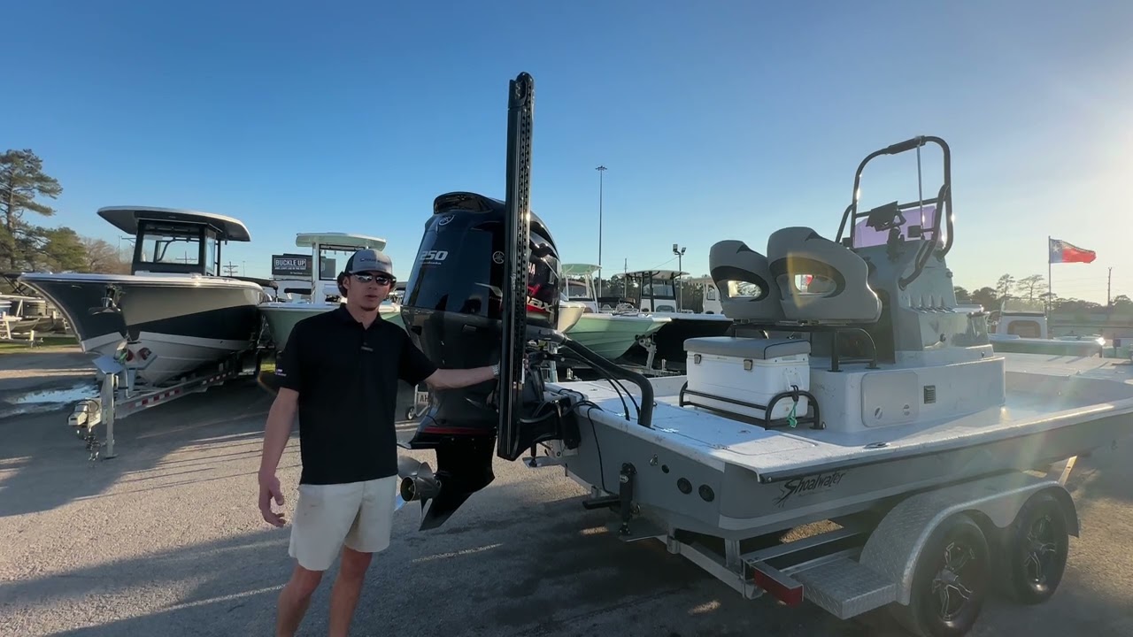 2021 SHOALWATER 21 CAT DLX | TEXAS MARINE