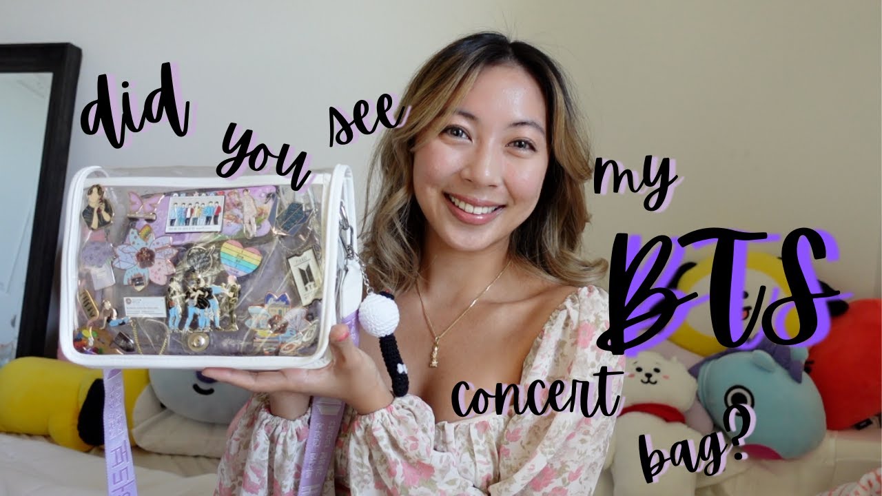 what's in my BTS concert bag?