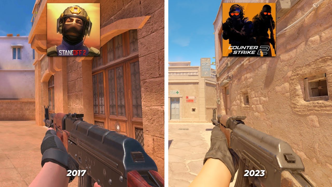 Standoff 2 vs CS2 - Details and Physics Comparison