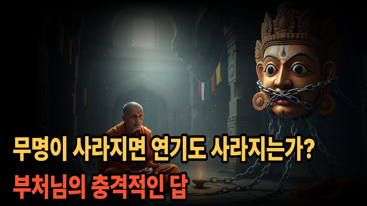 무명이 사라지면 연기도 사라지는가? 부처님의 충격적인 답  [붓다의 가르침]