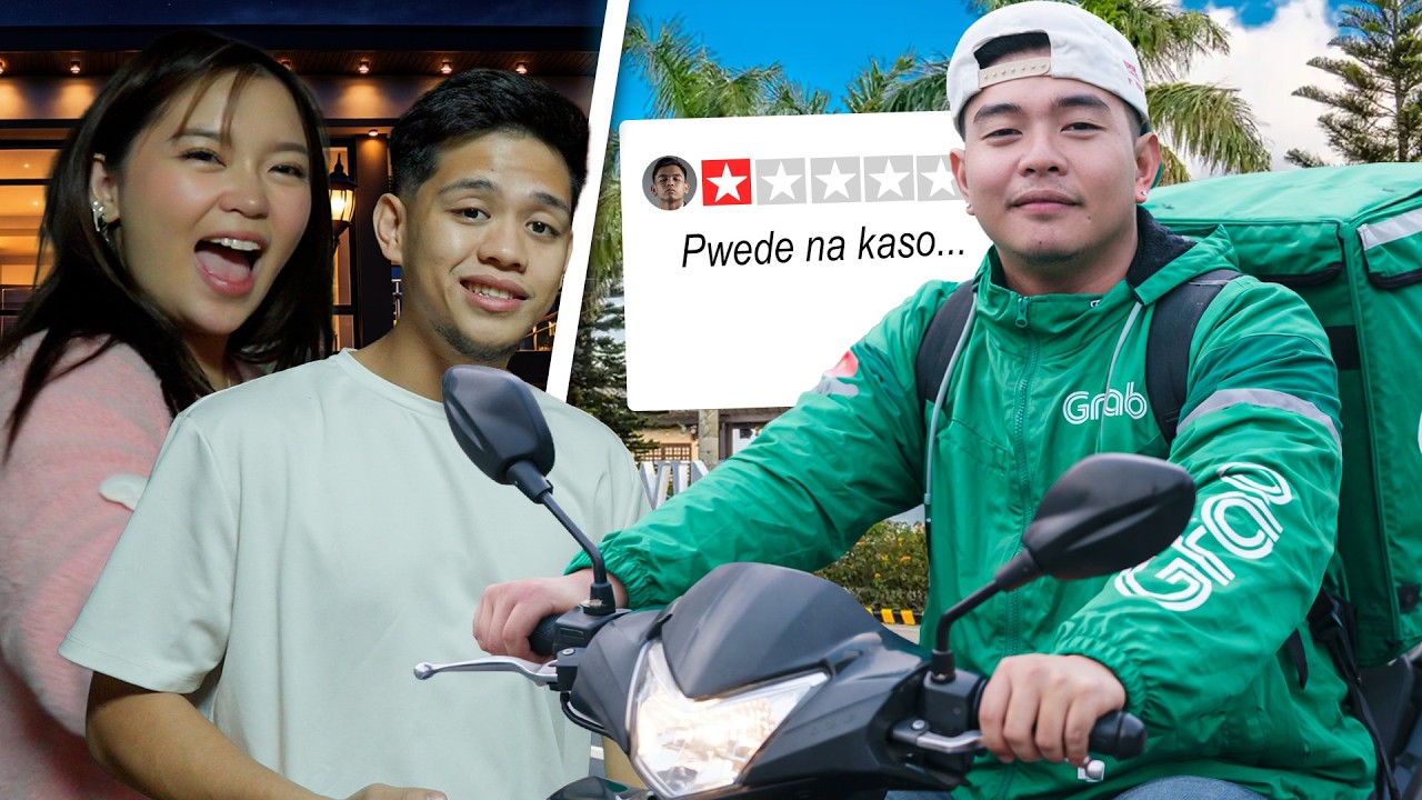 MAGING GRAB FOOD RIDER sa BG HOUSE 3! | GRABE TO! 